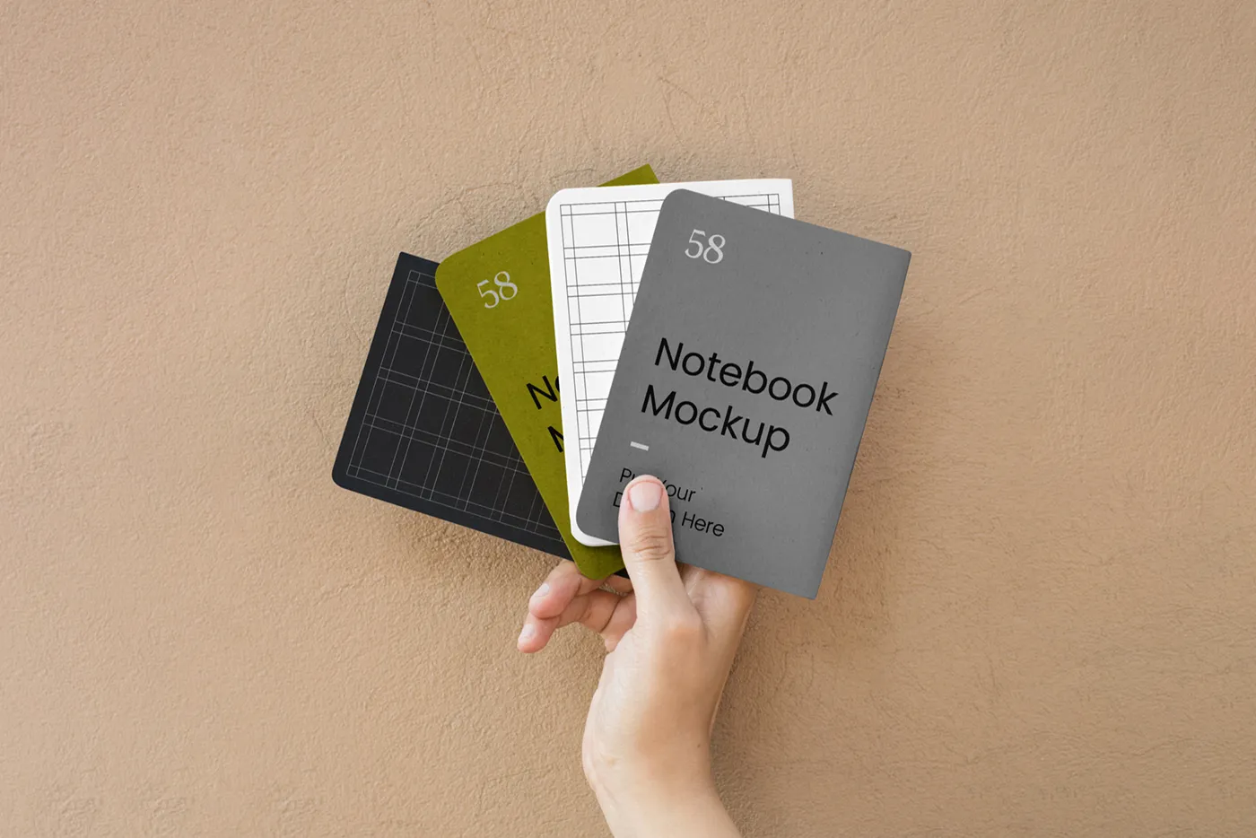 A5 Notebook kapak Mockup - Mr.Mockup | 