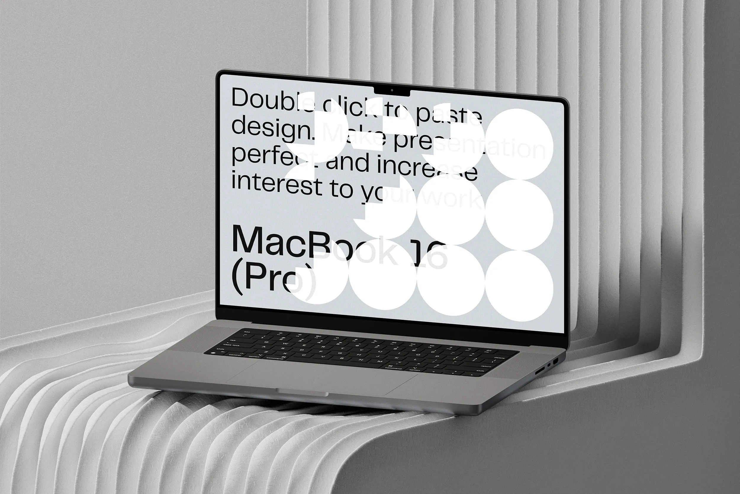 MacBook 16 Pro Pinaplast Tezgah V1 Isometrik |